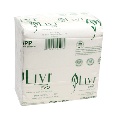 Livi Evo Napkin Tissue pop up