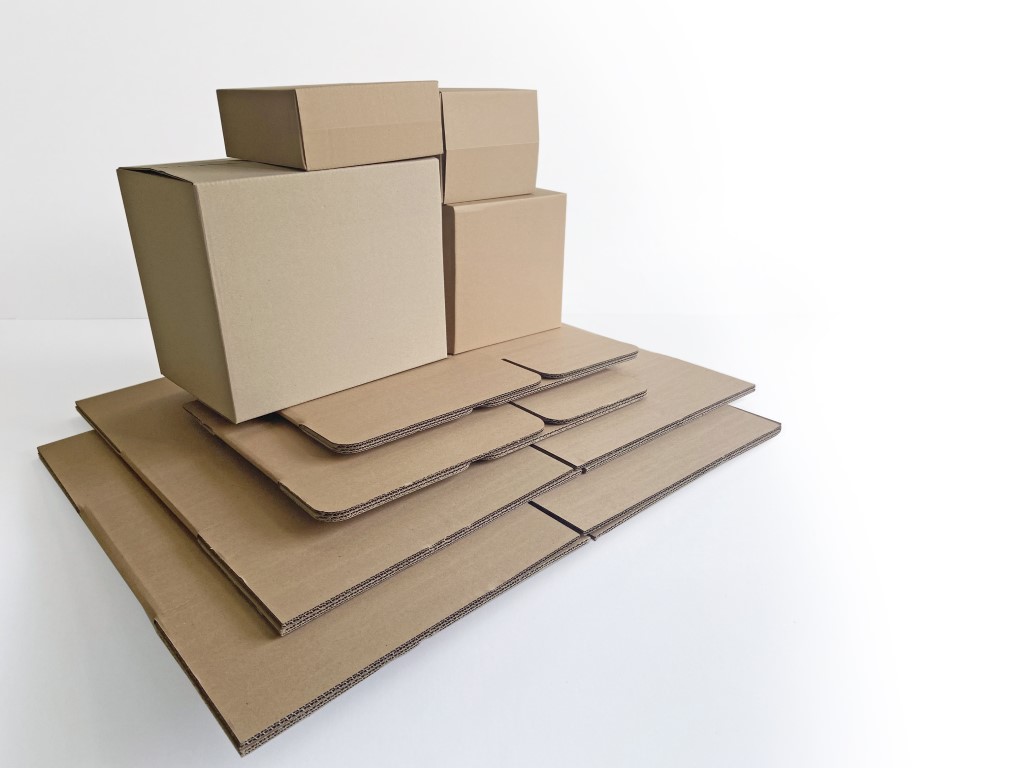 Corrugated carton on sale